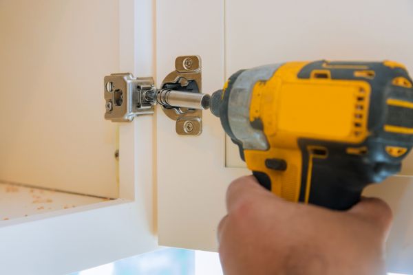 Cupboard Door Hinge Repair in New Braunfels