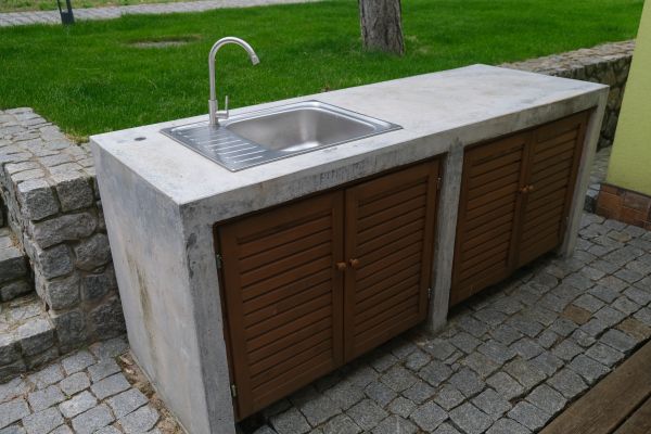 Exterior Cabinet Installation in New Braunfels