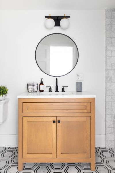 Custom Vanity Installation in New Braunfels