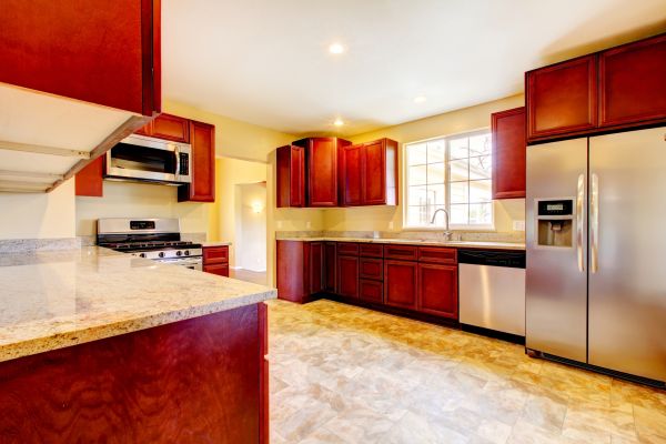 Cherry Kitchen Cabinet Service in New Braunfels